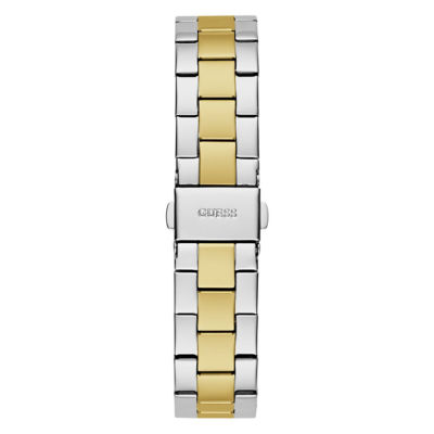 GUESS Women's 32mm Silver-Tone/Gold-Tone Case & Silver-Tone/Gold-Tone Stainless Steel Watch (GW0686L2) 3