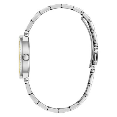 GUESS Women's 32mm Silver-Tone/Gold-Tone Case & Silver-Tone/Gold-Tone Stainless Steel Watch (GW0686L2) 4