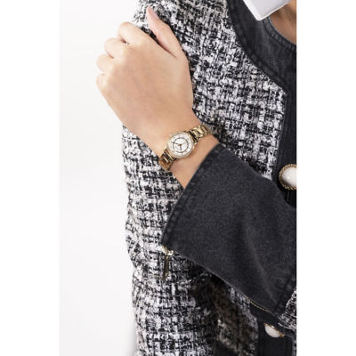GUESS Women's 28mm Gold-Tone Case & Gold-Tone Stainless Steel Watch (GW0468L2) 8