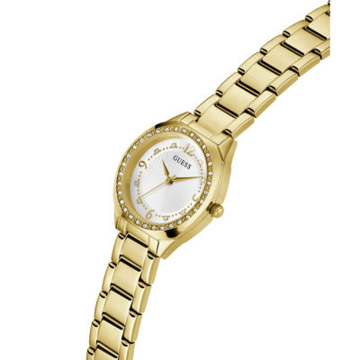 GUESS Women's 30mm Gold-Tone Case & Gold-Tone Stainless Steel Watch (GW0767L2) 4