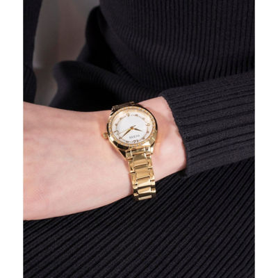 GUESS Women's 30mm Gold-Tone Case & Gold-Tone Stainless Steel Watch (GW0767L2) 5