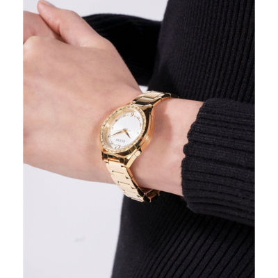 GUESS Women's 30mm Gold-Tone Case & Gold-Tone Stainless Steel Watch (GW0767L2) 6