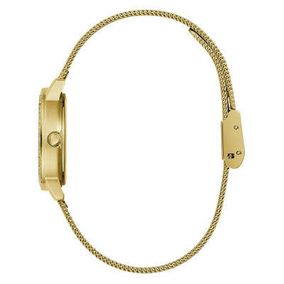 GUESS Women's 28mm Gold-Tone Case & Gold-Tone Stainless Steel Watch (GW0534L2) 3