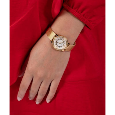 GUESS Women's 28mm Gold-Tone Case & Gold-Tone Stainless Steel Watch (GW0534L2) 6