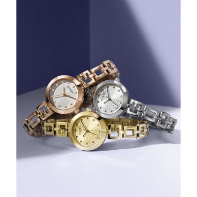 GUESS Women's 26mm Gold-Tone Case & Gold-Tone Stainless Steel Watch (GW0549L2) 8