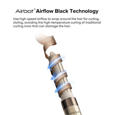 Airbot [Bundle] Airbot Aria Hyperstyler AirWrap + Aria Opal IPL Hair Removal Rose Gold 4