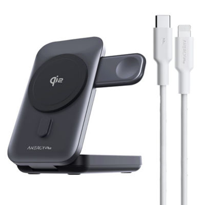 Airbot [Bundle] Airbot PB10000 Qi2 Power Bank + CTL27 Type-C To Type-L Charging Cable 1
