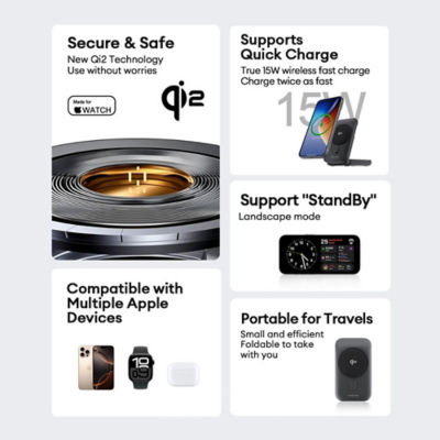 Airbot [Bundle] Airbot PB10000 Qi2 Power Bank + CTL27 Type-C To Type-L Charging Cable 3