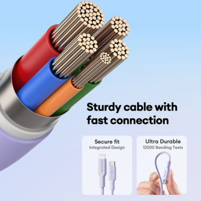 Airbot [Bundle] Airbot PB10000 Qi2 Power Bank + CTL27 Type-C To Type-L Charging Cable 7