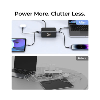 Mazer AIPrestigeGaN 200W Desktop Charger - M-Ai-D200-V7 9
