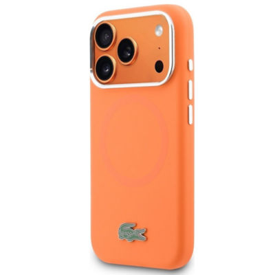 Lacoste Silicone MagSafe Case For iPhone 17 Pro 1