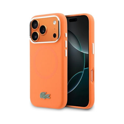 Lacoste Silicone MagSafe Case For iPhone 17 Pro 3