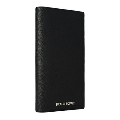 BRAUN BÜFFEL Braun Buffel Casper-A Bifold Long Wallet with Zip Compartment in Black 2