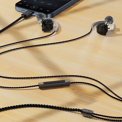 Acefast L11 USB-C Wired Earphones - Black 7