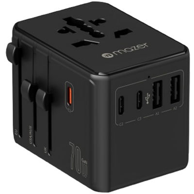 Mazer InfiniteTravel PD70W GaN Universal Travel Adapter - M-TC270 1