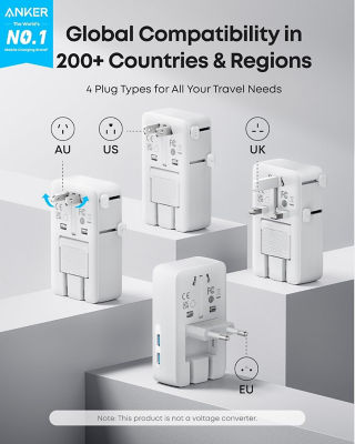 Anker Nano 5-in-1 Travel Adapter 20W A9215 3