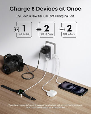 Anker Nano 5-in-1 Travel Adapter 20W A9215 4