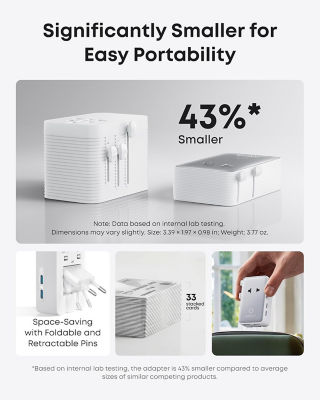 Anker Nano 5-in-1 Travel Adapter 20W A9215 5