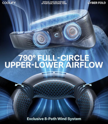 Torras 2026 COOLiFY Cyber Fold AI Neck Air Conditioner 10