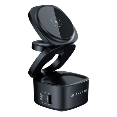 Skyzer PD166 65W Desktop 5-In-1 Wireless Charging Station 6