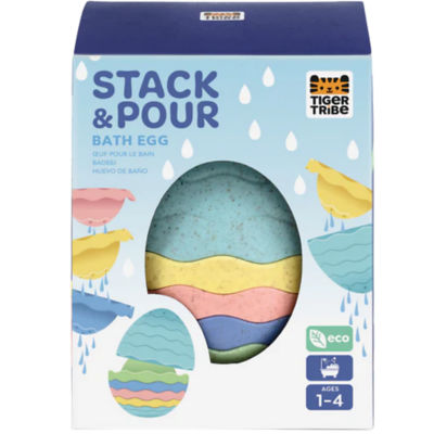 Tiger Tribe Stack & Pour - Bath Egg (ECO) 3