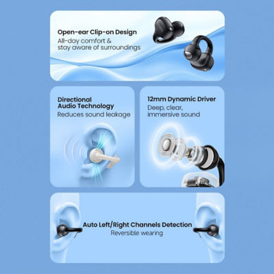 EDIFIER Comfo Q Open Ear Tws Earbuds 8