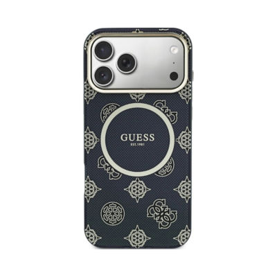 Guess IML Peony Dot MagSafe Case For iPhone 17 Pro Max 4