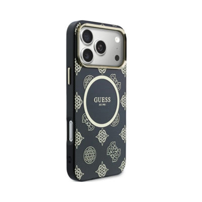 Guess IML Peony Dot MagSafe Case For iPhone 17 Pro Max 5