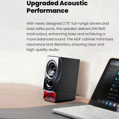 EDIFIER R20BT USB Speakers BT6 5W 4