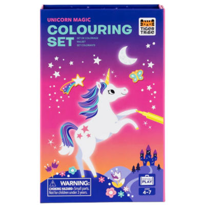 Tiger Tribe Colouring Set - Unicorn Magic 1