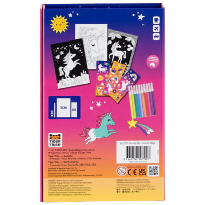 Tiger Tribe Colouring Set - Unicorn Magic 7