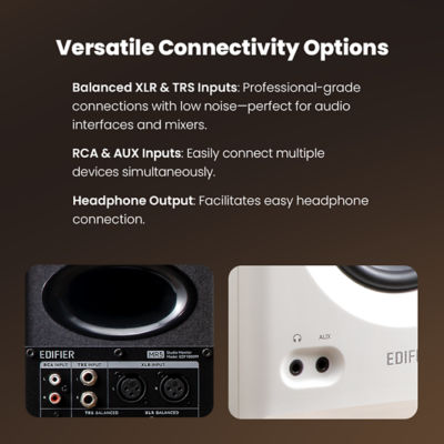 EDIFIER MR5 Powered Studio Monitor Speakers 110W 5