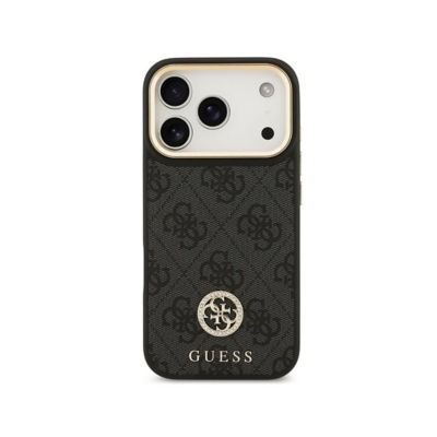 Guess 4G PU Leather Magsafe Case For iPhone 17 Pro Max 4