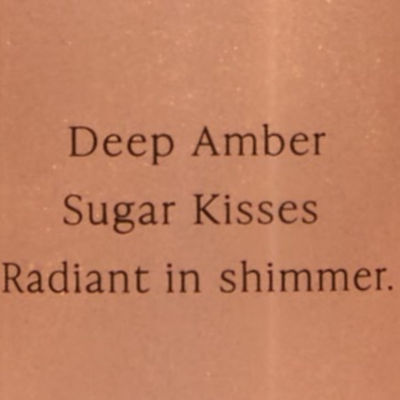 VICTORIA'S SECRET Amber Romance Shimmer Mist 2
