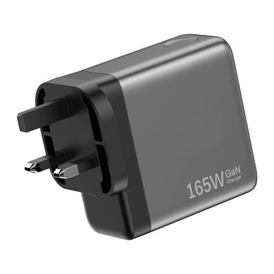 SKYZER PD173GY | 165W Display GaN Universal Travel Charger 4
