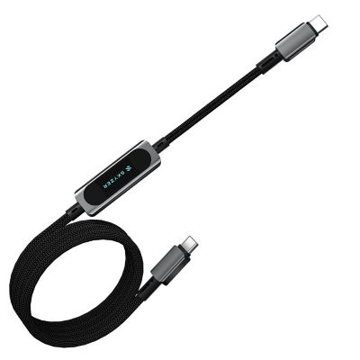 SKYZER CC621BK 240W Type-C to Type-C 1.2m Cable 4