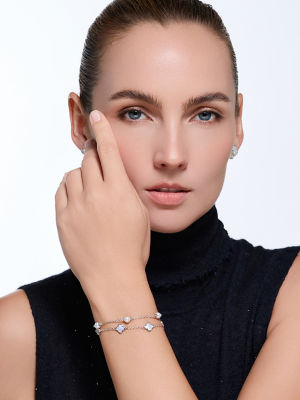 Pearly Lustre Elegant Freshwater Pearl Bracelet WB00355 | MOTHER OF PEARL 3