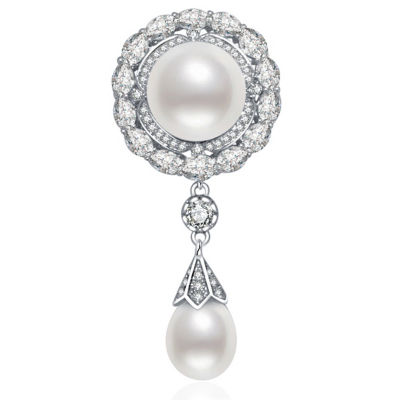 Pearly Lustre Passion for Life Freshwater Pearl Brooch WC00056 1
