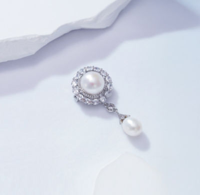 Pearly Lustre Passion for Life Freshwater Pearl Brooch WC00056 2