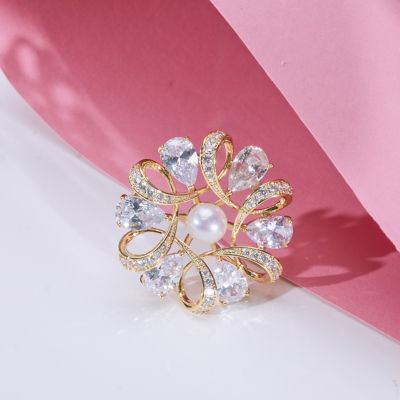 Pearly Lustre Passion for Life Freshwater Pearl Brooch WC00046 2