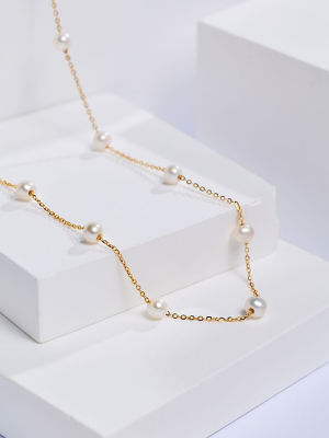 Pearly Lustre Top Lustre Freshwater Pearl Necklace WN00896 | RHYTHM 2
