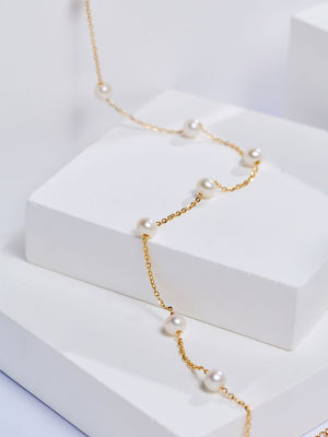 Pearly Lustre Top Lustre Freshwater Pearl Necklace WN00896 | RHYTHM 4