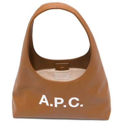 A.P.C. Baby Ninon Shoulder Bag Camel PUAAT-F67027 3