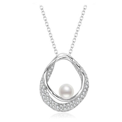 Pearly Lustre Top Grade Freshwater Pearl Necklace WN00917 | SANDS 1