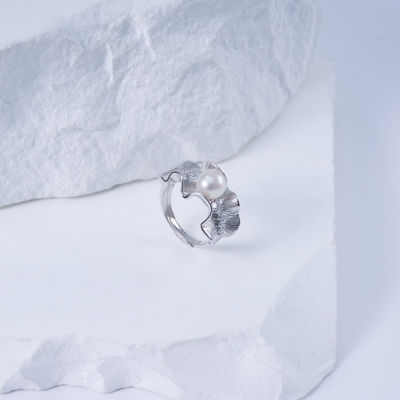 Pearly Lustre Top Grade Freshwater Pearl Ring WR00461 | LADY BOSS 4