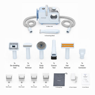 Airbot [PRE-ORDER] Airbot P2 Pet Grooming Vacuum Cleaner 6