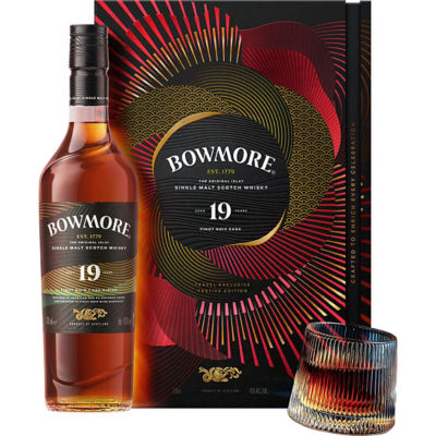 Bowmore 19 Year OLD Pinot Noir Cask Finish Gift Pack 43%