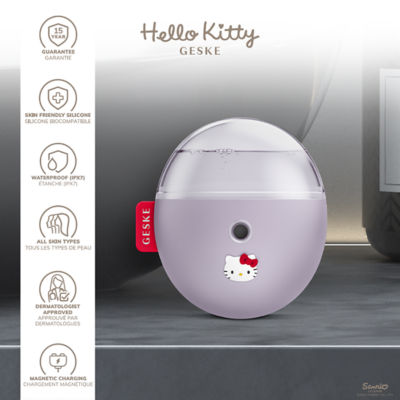 Geske Hello Kitty SmartAppGuided™ 面部保湿仪 | 四合一 - 紫色 3