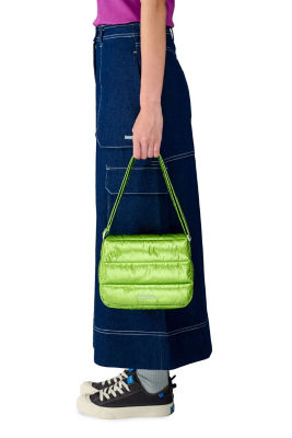 Beyond The Vines Metallic Poofy Bag 10