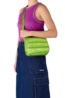 Beyond The Vines Metallic Poofy Bag 9
